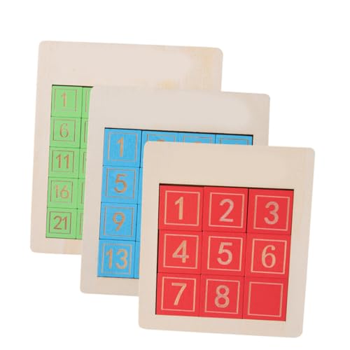 LRXIYODE 3 Stück Holz Zahlen Schiebepuzzle Teiliges für Kleinkinder mit Teilen Sicher Abgerundete Kanten Fördert Logisches Denken und Feinmotorik Pädagogisches Lernspielzeug für Jungen und LRXIYODE 3 Stück Holz Zahlen Schiebepuzzle Teiliges für Kleinkinder mit Teilen Sicher Abgerundete Kanten Fördert Logisches Denken und Feinmotorik Pädagogisches Lernspielzeug für Jungen und von LRXIYODE