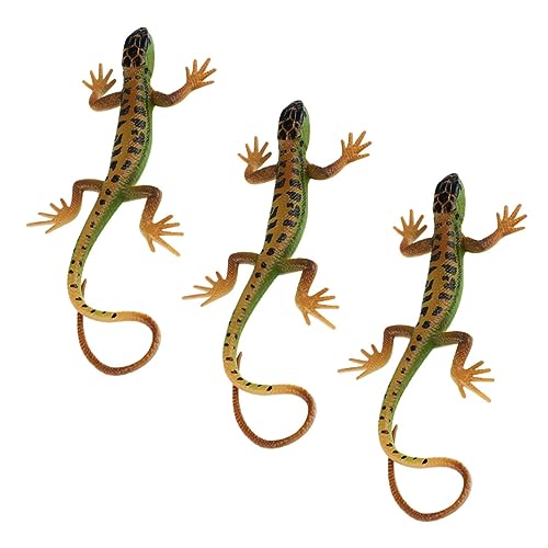 LRXIYODE 3 Stück Realistische Simulation Eidechsen Figuren Tiermodell Dekoration Gartendeko Wetterfest Lernspielzeug Edukativ LRXIYODE 3 Stück Realistische Simulation Eidechsen Figuren Tiermodell Dekoration Gartendeko Wetterfest Lernspielzeug Edukativ von LRXIYODE