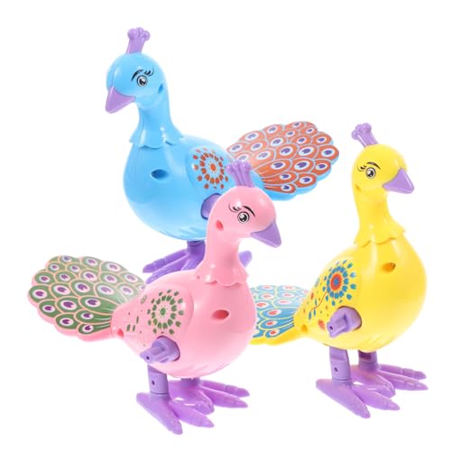 LRXIYODE 3 Stück Teiliges Aufziehspielzeug Bunter Beweglicher Pfau Wind up Toys aus Sicherem Lustiges Lernspielzeug für Motorik und Spielspaß LRXIYODE 3 Stück Teiliges Aufziehspielzeug Bunter Beweglicher Pfau Wind up Toys aus Sicherem Lustiges Lernspielzeug für Motorik und Spielspaß von LRXIYODE