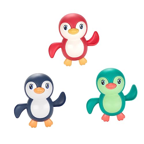 LRXIYODE 3 Stück Teiliges Badespielzeug Aufziehbare Schwimmende Pinguin Spielspaß für Junge Mädchen Jungen Mädchen Vorstellungskraft und Farbwahrnehmung LRXIYODE 3 Stück Teiliges Badespielzeug Aufziehbare Schwimmende Pinguin Spielspaß für Junge Mädchen Jungen Mädchen Vorstellungskraft und Farbwahrnehmung von LRXIYODE