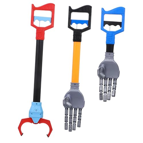 LRXIYODE 3 Stück Teiliges Robotergreifspielzeug aus Robustem Kunststoff Interaktiver Greifer mit Handfunktion Spielerisches Robotarm Modell für Motorik und Kreativität LRXIYODE 3 Stück Teiliges Robotergreifspielzeug aus Robustem Kunststoff Interaktiver Greifer mit Handfunktion Spielerisches Robotarm Modell für Motorik und Kreativität von LRXIYODE