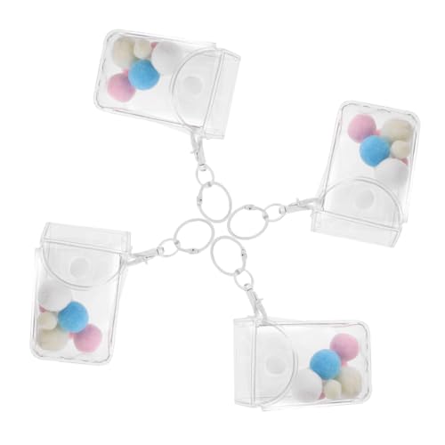 LRXIYODE 3 Stück Transparente PVC Sammelfiguren Tasche Tragbare Mini Doll Aufbewahrungstasche Vielseitiger Schlüsselanhänger und Charms Organizer Eleganter Minimalistischer Look für LRXIYODE 3 Stück Transparente PVC Sammelfiguren Tasche Tragbare Mini Doll Aufbewahrungstasche Vielseitiger Schlüsselanhänger und Charms Organizer Eleganter Minimalistischer Look für von LRXIYODE