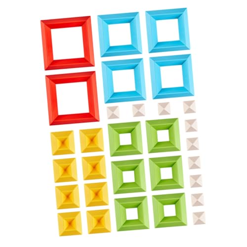 LRXIYODE 30 Stück Teiliges Bausteine für Kleinkinder Ab Jahren Bunte Stapelblöcke aus Kindersicherem Material Pädagogisches Lernspielzeug für Frühe und Spielerisches Formenverständnis LRXIYODE 30 Stück Teiliges Bausteine für Kleinkinder Ab Jahren Bunte Stapelblöcke aus Kindersicherem Material Pädagogisches Lernspielzeug für Frühe und Spielerisches Formenverständnis von LRXIYODE