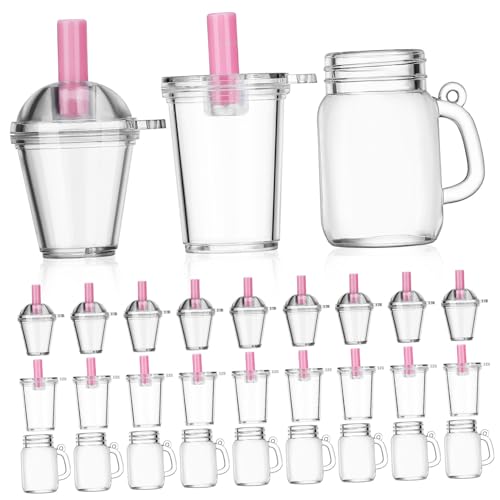 LRXIYODE 30 Teiliges Miniatur Puppenhaus mit Kleinen Milchtee Erfrischungsgetränk und Mini Bierbechern aus Robustem Kunststoff Sicher Praktisch für Puppenhauszubehör LRXIYODE 30 Teiliges Miniatur Puppenhaus mit Kleinen Milchtee Erfrischungsgetränk und Mini Bierbechern aus Robustem Kunststoff Sicher Praktisch für Puppenhauszubehör von LRXIYODE