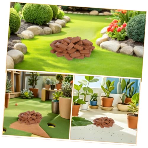 LRXIYODE 300 Stück Maßstab Realistische Kleine Modellziegel für Puppenhaus Garten DIY Basteln Leichte und Vielseitige Miniatur Ziegelwand LRXIYODE 300 Stück Maßstab Realistische Kleine Modellziegel für Puppenhaus Garten DIY Basteln Leichte und Vielseitige Miniatur Ziegelwand von LRXIYODE