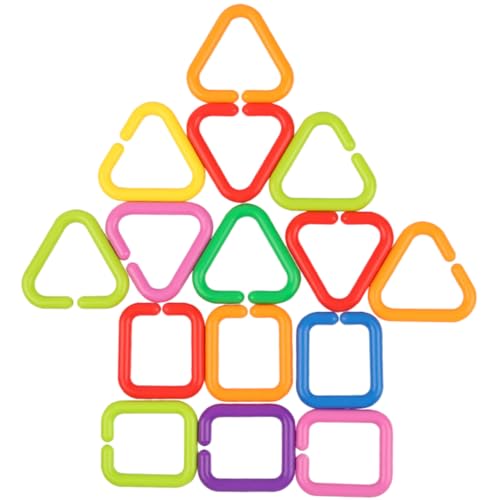 LRXIYODE 35 Stück Teiliges Babyspielzeug Geometrische Ringe Verknüpfungsketten zum Greifen und Verbinden Sensorisches Aktivitätsspielzeug für Kleinkinder Ab Monaten Fördert Feinmotorik und LRXIYODE 35 Stück Teiliges Babyspielzeug Geometrische Ringe Verknüpfungsketten zum Greifen und Verbinden Sensorisches Aktivitätsspielzeug für Kleinkinder Ab Monaten Fördert Feinmotorik und von LRXIYODE