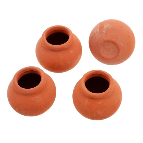 LRXIYODE 4 STÜCKE Miniatur Keramik Blumentöpfe für Puppenhaus Deko Detailreiche Miniatur töpfe aus Geeignet für Basteln und Fantasiespiele im Miniaturwelten LRXIYODE 4 STÜCKE Miniatur Keramik Blumentöpfe für Puppenhaus Deko Detailreiche Miniatur töpfe aus Geeignet für Basteln und Fantasiespiele im Miniaturwelten von LRXIYODE