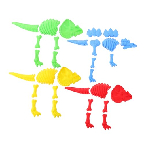 LRXIYODE 4 Sätze Teiliges Dino Sandförmchen Strandspielzeug zum Kreativen Feinmotorik für Jungen und Mädchen Draußen LRXIYODE 4 Sätze Teiliges Dino Sandförmchen Strandspielzeug zum Kreativen Feinmotorik für Jungen und Mädchen Draußen von LRXIYODE