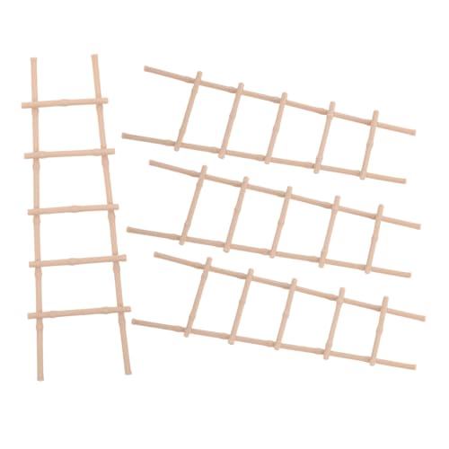 LRXIYODE 4 Stück Teiliges Mini Realistische Miniatur Deko für Puppenhaus und Garten DIY Landschaftsmodell Kleine Treppe Zubehör LRXIYODE 4 Stück Teiliges Mini Realistische Miniatur Deko für Puppenhaus und Garten DIY Landschaftsmodell Kleine Treppe Zubehör von LRXIYODE