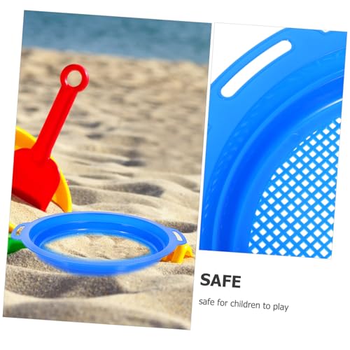 LRXIYODE 4 Stück Teiliges Sandspielzeug für Kunststoff Sieb mit Feinem Maschendesign Strandtaugliches Sandfiltersieb Leicht Bedienbar mit Zwei Griffen Sommerspielzeug für LRXIYODE 4 Stück Teiliges Sandspielzeug für Kunststoff Sieb mit Feinem Maschendesign Strandtaugliches Sandfiltersieb Leicht Bedienbar mit Zwei Griffen Sommerspielzeug für von LRXIYODE