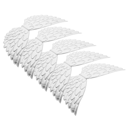 LRXIYODE 5 Stück Einhornflügel Silber Cosplay Flügel Leichte Bühnenflügel Zarte Party Deko für Halloween Weihnachtsfeier Bühnenauftritte LRXIYODE 5 Stück Einhornflügel Silber Cosplay Flügel Leichte Bühnenflügel Zarte Party Deko für Halloween Weihnachtsfeier Bühnenauftritte von LRXIYODE