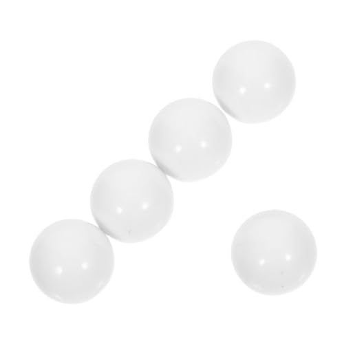 LRXIYODE 5 Stück Weiße Kugeln für Roulettespielrad Perlen für Tischspiele Zubehör Runde Spielkugeln für Atmosphäre LRXIYODE 5 Stück Weiße Kugeln für Roulettespielrad Perlen für Tischspiele Zubehör Runde Spielkugeln für Atmosphäre von LRXIYODE