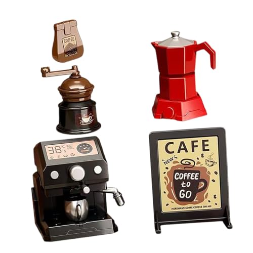 LRXIYODE 5 Stücke Mini Puppenhaus Kaffeemaschine Spielzeug Kunststoff Tiny Kaffeemaschine Modell Mini Haus Kinder Kaffeemaschine Spielzeug LRXIYODE 5 Stücke Mini Puppenhaus Kaffeemaschine Spielzeug Kunststoff Tiny Kaffeemaschine Modell Mini Haus Kinder Kaffeemaschine Spielzeug von LRXIYODE
