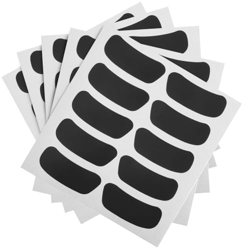 LRXIYODE 50 Blatt Sport Fan Augenaufkleber Atmungsaktiv Kleine Multifunktionale Augenstreifen Fans Zubehör für Baseball Fußball Lacrosse Spieltag Schwarz LRXIYODE 50 Blatt Sport Fan Augenaufkleber Atmungsaktiv Kleine Multifunktionale Augenstreifen Fans Zubehör für Baseball Fußball Lacrosse Spieltag Schwarz von LRXIYODE
