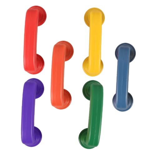 LRXIYODE 6stücke Teiliges Lernspielzeug Telefon in Farben Für Sprachtherapie Und Lesen Kunststoff Flüstertelefon Für Junge Mädchen Verbessert Aussprache Und Konzentration Im Klassenzimmer LRXIYODE 6stücke Teiliges Lernspielzeug Telefon in Farben Für Sprachtherapie Und Lesen Kunststoff Flüstertelefon Für Junge Mädchen Verbessert Aussprache Und Konzentration Im Klassenzimmer von LRXIYODE