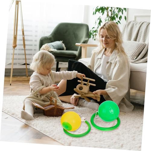 LRXIYODE 6 Stück Teiliges Fitness Skip Ball für Einbeinige Sprungbälle mit Knöchelband Fördert Koordination und Motorik Leicht Tragbar für Gesundes Bewegungstraining LRXIYODE 6 Stück Teiliges Fitness Skip Ball für Einbeinige Sprungbälle mit Knöchelband Fördert Koordination und Motorik Leicht Tragbar für Gesundes Bewegungstraining von LRXIYODE
