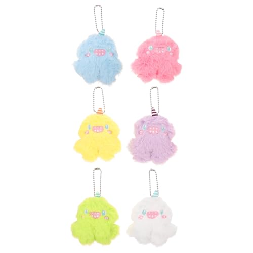 LRXIYODE 6 Stück Teiliges Plüsch Deko Doll mit Aufhängung Weiche Kleine Kuscheltier Spielzeuge für Geburtstagsgeschenk Vielseitig als Rucksackanhänger und Zimmerdeko Geeignet LRXIYODE 6 Stück Teiliges Plüsch Deko Doll mit Aufhängung Weiche Kleine Kuscheltier Spielzeuge für Geburtstagsgeschenk Vielseitig als Rucksackanhänger und Zimmerdeko Geeignet von LRXIYODE