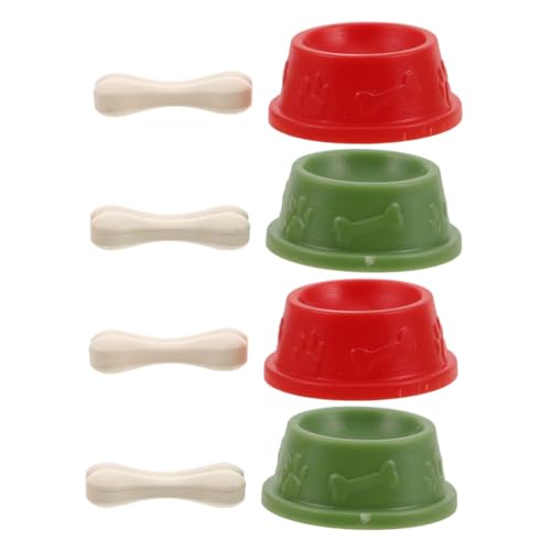 LRXIYODE 8 Stück Realistische Hundeschüsseln Teiliges mit Kleinen Knochen Puppenhaus Haustier Futter und Wassernapf Detailgetreue Miniatur Hundezubehör für Welpen und Katzenfiguren LRXIYODE 8 Stück Realistische Hundeschüsseln Teiliges mit Kleinen Knochen Puppenhaus Haustier Futter und Wassernapf Detailgetreue Miniatur Hundezubehör für Welpen und Katzenfiguren von LRXIYODE