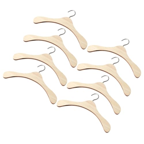 LRXIYODE 8 Stück Teiliges Miniatur Puppenkleiderbügel aus Holz Kleine Realistische Kleiderhänger für Puppenkleidung Praktisch zur Ordentlichen Aufbewahrung und Knittervermeidung LRXIYODE 8 Stück Teiliges Miniatur Puppenkleiderbügel aus Holz Kleine Realistische Kleiderhänger für Puppenkleidung Praktisch zur Ordentlichen Aufbewahrung und Knittervermeidung von LRXIYODE