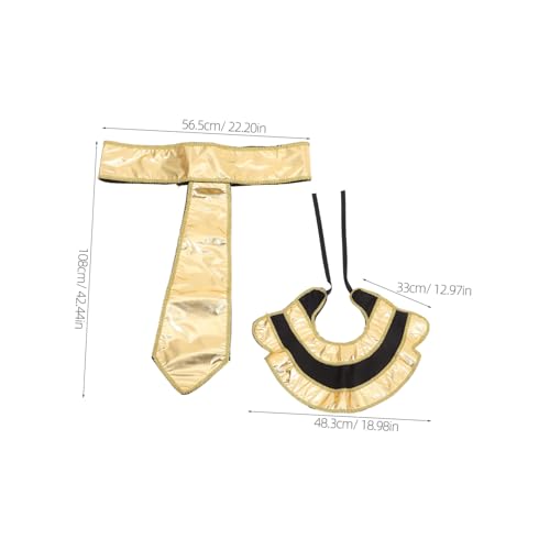 LRXIYODE Ägyptischer König Kostümset Herren mit Kopfschmuck Kragen Armbändern Ägyptisches Cosplay Partyzubehör Komfortabel Detailliert Royal LRXIYODE Ägyptischer König Kostümset Herren mit Kopfschmuck Kragen Armbändern Ägyptisches Cosplay Partyzubehör Komfortabel Detailliert Royal von LRXIYODE