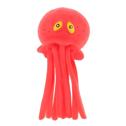 LRXIYODE Badespielzeug Saugt Wasser Octopus Badetier Cartoon Wasserspritzspielzeug für Kleinkinder Sicherer Badespaß Geschenkidee Rot LRXIYODE Badespielzeug Saugt Wasser Octopus Badetier Cartoon Wasserspritzspielzeug für Kleinkinder Sicherer Badespaß Geschenkidee Rot von LRXIYODE
