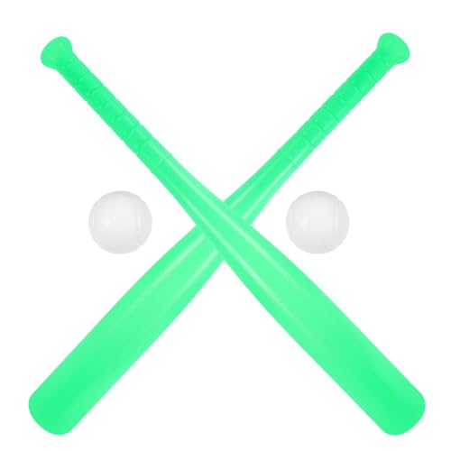 LRXIYODE Baseball Set Outdoor für Kleinkinder Ab Jahren Leichtes Interaktives Trainings Set mit Grünem Kunststoff schläger und Ball Fördert Koordination und Motorik LRXIYODE Baseball Set Outdoor für Kleinkinder Ab Jahren Leichtes Interaktives Trainings Set mit Grünem Kunststoff schläger und Ball Fördert Koordination und Motorik von LRXIYODE