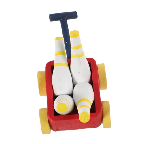 LRXIYODE Dollhouse Miniatur Bowling Set Mit -Karren Outdoor-Spielzeug Für Mädchen Mini Bowlingkegel Tragbar Für Kreative Spielstunden LRXIYODE Dollhouse Miniatur Bowling Set Mit -Karren Outdoor-Spielzeug Für Mädchen Mini Bowlingkegel Tragbar Für Kreative Spielstunden von LRXIYODE