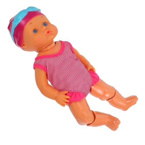 LRXIYODE Lebensechte Schwimmpuppe Elektrische Badepuppe für Babys Wasserbeständige Spielzeugpuppe für Sommeraktivitäten mit Beweglichen Beinen für Realistischen Wasserspaß für Kinder LRXIYODE Lebensechte Schwimmpuppe Elektrische Badepuppe für Babys Wasserbeständige Spielzeugpuppe für Sommeraktivitäten mit Beweglichen Beinen für Realistischen Wasserspaß für Kinder von LRXIYODE