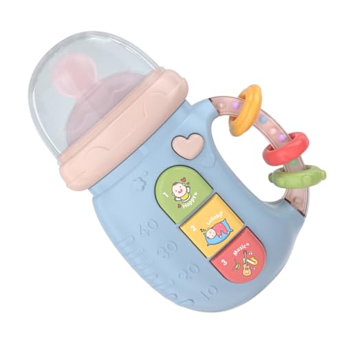 LRXIYODE Elektrisches Babyfläschchen mit Musik Licht Interaktives Lernspielzeug für Neugeborene Zweisprachig Leicht und Sicher Fördert Farberkennung und Hand Auge Koordination Tragbar für LRXIYODE Elektrisches Babyfläschchen mit Musik Licht Interaktives Lernspielzeug für Neugeborene Zweisprachig Leicht und Sicher Fördert Farberkennung und Hand Auge Koordination Tragbar für von LRXIYODE