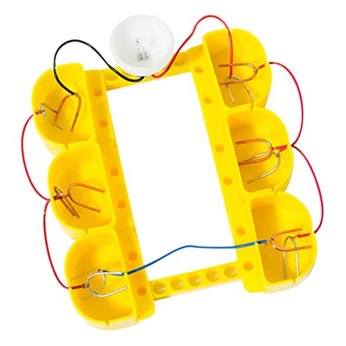 LRXIYODE Fruchtbatterie Experimentierset für Grundschule Physik Lernspielzeug DIY Stem Wissenschaft zur Entdeckung von Elektroenergie und Stromkreisläufen für Ab Jahren LRXIYODE Fruchtbatterie Experimentierset für Grundschule Physik Lernspielzeug DIY Stem Wissenschaft zur Entdeckung von Elektroenergie und Stromkreisläufen für Ab Jahren von LRXIYODE