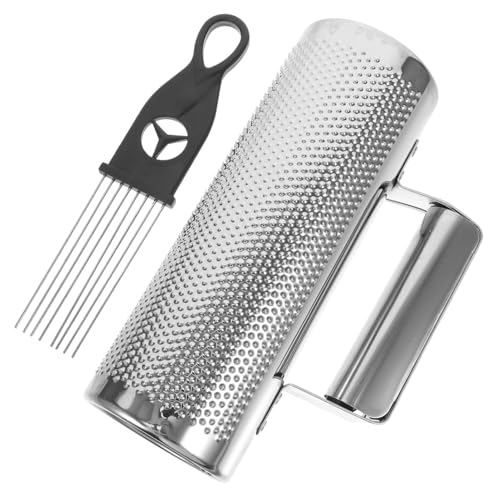 LRXIYODE Guiro Schlaginstrument mit Schaber Rostfreier Percussion Musikspielzeug für Musikalisches Trainingsinstrument und LRXIYODE Guiro Schlaginstrument mit Schaber Rostfreier Percussion Musikspielzeug für Musikalisches Trainingsinstrument und von LRXIYODE