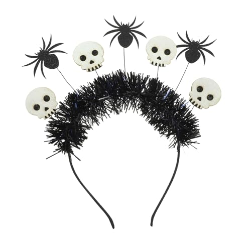 LRXIYODE Halloween Haarreif mit Schwarzer Spinne Party Kostüm Requisite und Bequem für Halloween und Themenpartys Geeignet Langlebiges Material LRXIYODE Halloween Haarreif mit Schwarzer Spinne Party Kostüm Requisite und Bequem für Halloween und Themenpartys Geeignet Langlebiges Material von LRXIYODE