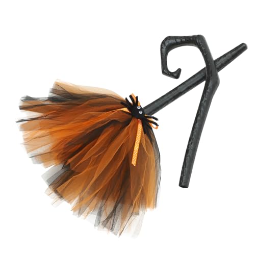 LRXIYODE Halloween Hexenbesen Cosplay Besenstab Halloween Party Requisite Leicht Tragbar Komfortabel Für Hexenkostüm Dekoration LRXIYODE Halloween Hexenbesen Cosplay Besenstab Halloween Party Requisite Leicht Tragbar Komfortabel Für Hexenkostüm Dekoration von LRXIYODE