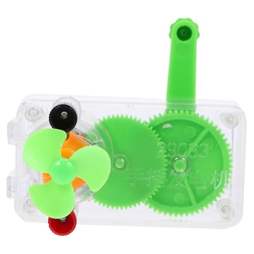 LRXIYODE Handkurbel Generator Bausatz für Sicher DIY Stromerzeugung Experiment Physik Lernspielzeug Tragbar Kreativ Fördernd für Drinnen und Draußen Geeignet LRXIYODE Handkurbel Generator Bausatz für Sicher DIY Stromerzeugung Experiment Physik Lernspielzeug Tragbar Kreativ Fördernd für Drinnen und Draußen Geeignet von LRXIYODE