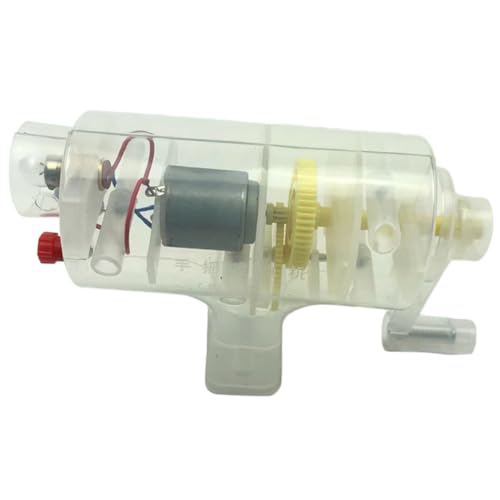LRXIYODE Handkurbelgenerator DIY Modell Stromerzeuger Tragbar Physik Experimentierspielzeug für Schüler Ab Grundschule zum Physikunterricht und Kreativen Lernen LRXIYODE Handkurbelgenerator DIY Modell Stromerzeuger Tragbar Physik Experimentierspielzeug für Schüler Ab Grundschule zum Physikunterricht und Kreativen Lernen von LRXIYODE