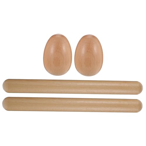 LRXIYODE Holz Egg Shakers Orff Percussion Instrumente Leicht Kompakt Vielseitig Rhythm Sticks Kinderfreundlich Für Musikunterricht und Party LRXIYODE Holz Egg Shakers Orff Percussion Instrumente Leicht Kompakt Vielseitig Rhythm Sticks Kinderfreundlich Für Musikunterricht und Party von LRXIYODE
