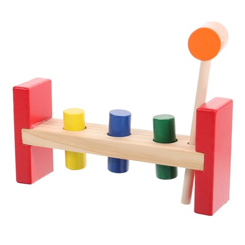 LRXIYODE Holz Klopfbank Buntes Lernspiel für Kleinkinder Jahre Motorikförderndes Hämmer und Farbenerkennungs zur Frühförderung LRXIYODE Holz Klopfbank Buntes Lernspiel für Kleinkinder Jahre Motorikförderndes Hämmer und Farbenerkennungs zur Frühförderung von LRXIYODE