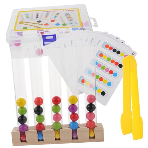 LRXIYODE Holz Lernspielzeug Ab Jahr Montessori Clip Perlen Motorische und Farbenerkennung Pädagogisches Holzspielzeug für Kleinkinder Handliche Motorische Übung und Logisches LRXIYODE Holz Lernspielzeug Ab Jahr Montessori Clip Perlen Motorische und Farbenerkennung Pädagogisches Holzspielzeug für Kleinkinder Handliche Motorische Übung und Logisches von LRXIYODE