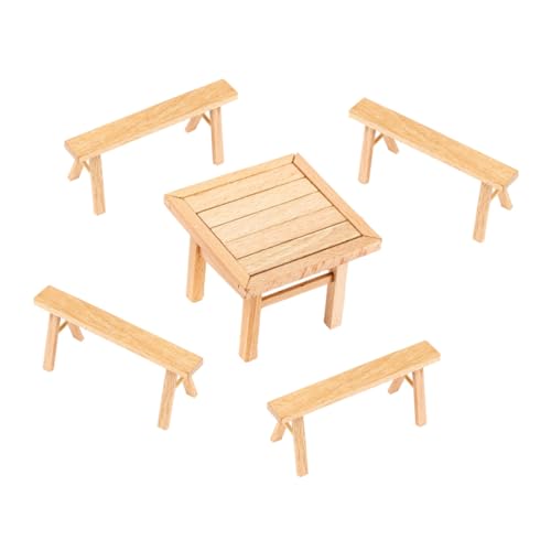 LRXIYODE Holzbaukasten Miniatur Tisch Stühle DIY Jungen Holzspielzeug Pädagogisch Fördernd Kreative Problemlösung Holzspielzeug LRXIYODE Holzbaukasten Miniatur Tisch Stühle DIY Jungen Holzspielzeug Pädagogisch Fördernd Kreative Problemlösung Holzspielzeug von LRXIYODE