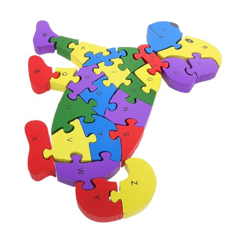 LRXIYODE Holzbausteine Buchstaben Zahlen Puzzle Montessori Lernspielzeug Bauklötze Hund Form Kreativitätsfördernd Stabil Für Zuhause Schule LRXIYODE Holzbausteine Buchstaben Zahlen Puzzle Montessori Lernspielzeug Bauklötze Hund Form Kreativitätsfördernd Stabil Für Zuhause Schule von LRXIYODE