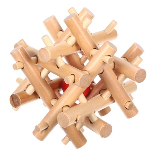 LRXIYODE Holzpuzzle Gehirntraining Holzspielzeug für Erwachsene Interaktives Lernspiel Kognitiven Entwicklung Natürliches Material Handliches Knobelspiel für Zuhause und Familie LRXIYODE Holzpuzzle Gehirntraining Holzspielzeug für Erwachsene Interaktives Lernspiel Kognitiven Entwicklung Natürliches Material Handliches Knobelspiel für Zuhause und Familie von LRXIYODE