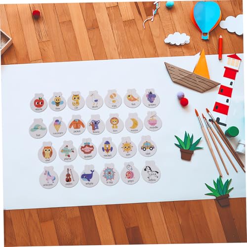 LRXIYODE Holzspielzeug Buchstaben Lernspiel ABC Matching Activity Vorschulspielzeug Montessori Alphabet Tierwort Zuordnung Lernkarten Spiel für Kleinkinder Sichere Frühförderung LRXIYODE Holzspielzeug Buchstaben Lernspiel ABC Matching Activity Vorschulspielzeug Montessori Alphabet Tierwort Zuordnung Lernkarten Spiel für Kleinkinder Sichere Frühförderung von LRXIYODE