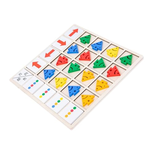 LRXIYODE Holzspielzeug für Ab Jahren Farb und Richtungsorientiertes Lernspielzeug zur Kognitiven Interaktives Pädagogisches für Kleinkinder Langlebig und Sicher LRXIYODE Holzspielzeug für Ab Jahren Farb und Richtungsorientiertes Lernspielzeug zur Kognitiven Interaktives Pädagogisches für Kleinkinder Langlebig und Sicher von LRXIYODE
