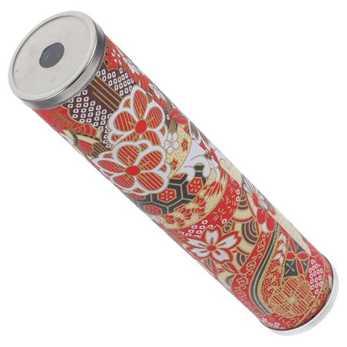 LRXIYODE Japanischer Stil Kaleidoskop mit Metallabdeckung Tragbares Lernspielzeug für Leichtes Langlebiges Tin Kaleidoskop mit Farbwechselndem Spezialpapier für Jungen und Zufällige Farbe LRXIYODE Japanischer Stil Kaleidoskop mit Metallabdeckung Tragbares Lernspielzeug für Leichtes Langlebiges Tin Kaleidoskop mit Farbwechselndem Spezialpapier für Jungen und Zufällige Farbe von LRXIYODE