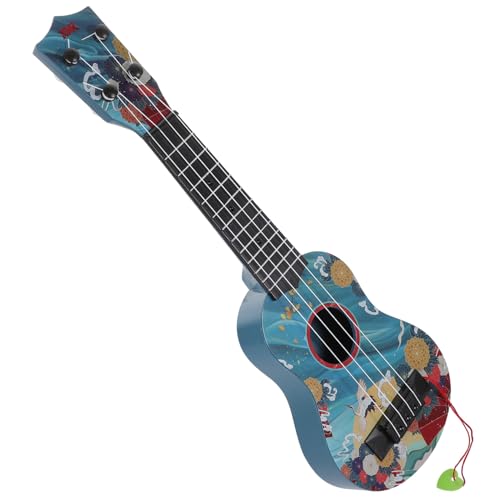 LRXIYODE Kindergitarre Mini Gitarre aus Robustem Kunststoff Einstellbare Saiten Lernspielzeug für Anfänger und Kinderzimmerdekoration Geeignet LRXIYODE Kindergitarre Mini Gitarre aus Robustem Kunststoff Einstellbare Saiten Lernspielzeug für Anfänger und Kinderzimmerdekoration Geeignet von LRXIYODE