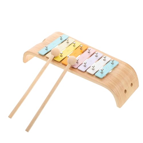 LRXIYODE Kinderglockenspiel Aluminiumplatte Musikinstrument für Frühe Musikalische Früherziehung mit Klarem Klang und Notenmarkierung Pädagogisches Schlaginstrument für Jungen und Mädchen LRXIYODE Kinderglockenspiel Aluminiumplatte Musikinstrument für Frühe Musikalische Früherziehung mit Klarem Klang und Notenmarkierung Pädagogisches Schlaginstrument für Jungen und Mädchen von LRXIYODE