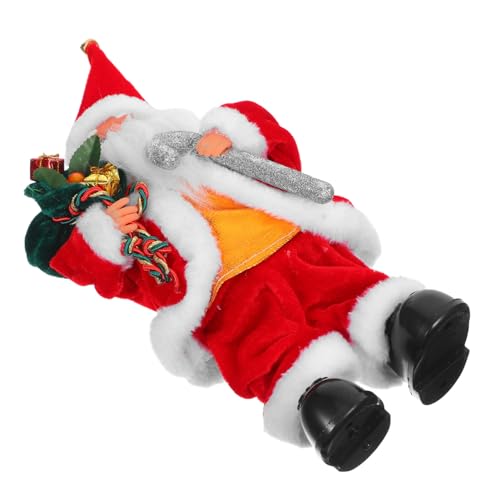 LRXIYODE Kleine Elektrische Weihnachtsmann-Figur mit Musik und Beweglichen Weihnachtsdeko für Party und Festliche Stimmung bei Familienfeiern LRXIYODE Kleine Elektrische Weihnachtsmann-Figur mit Musik und Beweglichen Weihnachtsdeko für Party und Festliche Stimmung bei Familienfeiern von LRXIYODE