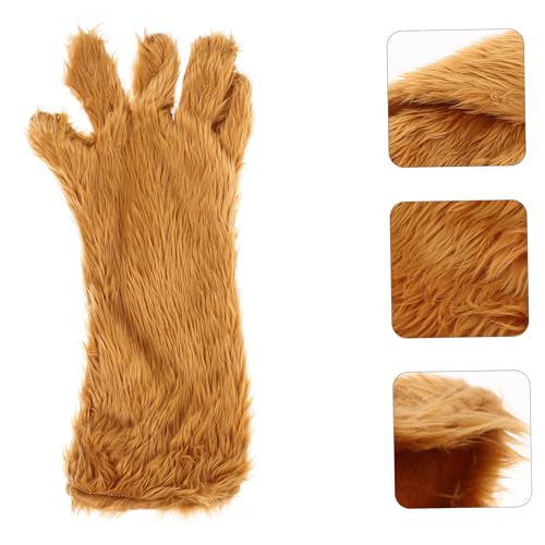 LRXIYODE Kreativer Bärenpfoten Plüschhandschuh Warme Cosplay Handschuhe Für Party Bühne Winterhandschuh Kuscheliges Accessoire Für Karneval und Fotoshootings LRXIYODE Kreativer Bärenpfoten Plüschhandschuh Warme Cosplay Handschuhe Für Party Bühne Winterhandschuh Kuscheliges Accessoire Für Karneval und Fotoshootings von LRXIYODE