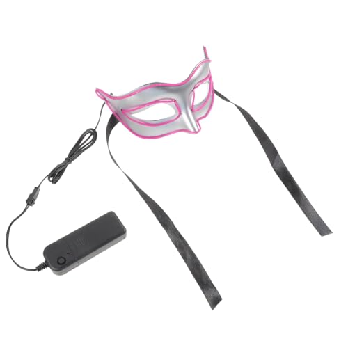 LRXIYODE Leuchtende Halbmaske für Fasching und Maskenball Einzigartige Cosplay Masquerade Maske für Damen Auffällige Party Maske mit Modischem Design für Karneval und Tanzveranstaltungen LRXIYODE Leuchtende Halbmaske für Fasching und Maskenball Einzigartige Cosplay Masquerade Maske für Damen Auffällige Party Maske mit Modischem Design für Karneval und Tanzveranstaltungen von LRXIYODE