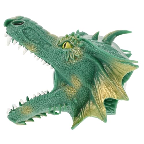 LRXIYODE Lifelike Dinosaur Hand Puppet aus Weichem Gummi Interaktives Storytelling für Kleinkinder Realistische Handpuppe für Rollenspiele von Kreativität und Feinmotorik für Eltern Junge LRXIYODE Lifelike Dinosaur Hand Puppet aus Weichem Gummi Interaktives Storytelling für Kleinkinder Realistische Handpuppe für Rollenspiele von Kreativität und Feinmotorik für Eltern Junge von LRXIYODE